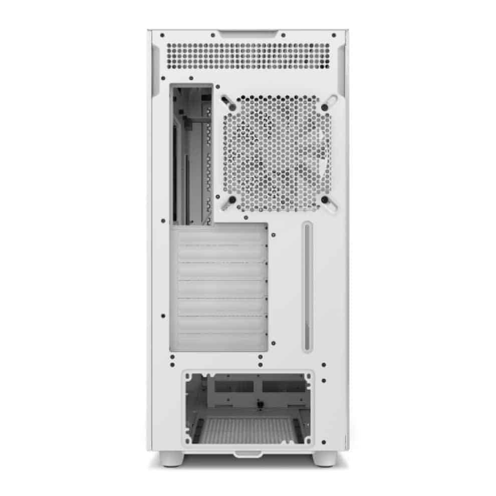 (image for) NZXT H7 Flow White Mid Tower Tempered Glass PC Gaming Case